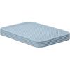 imageSuperio Ribbed Collection  Decorative Plastic Open Home Storage Bins Organizer Baskets XLarge Blue 2 Pack Container Boxes for Organizing Closet Shelves Drawer Shelf 22 Liter23 QuartLid  Medium 5 Liter
