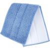 imageSuperio Microfiber Mop Pads Refill Miracle Mop Microfiber Mop Replacement Head with Velcro 16 Inch Mop Refill for Flat Spray Mop Set Blue