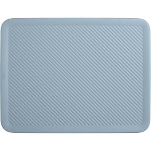 imageSuperio Ribbed Collection  Decorative Plastic Open Home Storage Bins Organizer Baskets XLarge Blue 2 Pack Container Boxes for Organizing Closet Shelves Drawer Shelf 22 Liter23 QuartLid  Large 1522 Liter