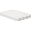 imageSuperio Ribbed Collection  Decorative Plastic Open Home Storage Bins Organizer Baskets Large Brown 2 Pack Container Boxes for Organizing Closet Shelves Drawer Shelf 15 Liter16 QuartWhite