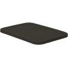 imageSuperio Ribbed Collection  Decorative Plastic Open Home Storage Bins Organizer Baskets Large Brown 2 Pack Container Boxes for Organizing Closet Shelves Drawer Shelf 15 Liter16 QuartBrown