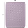 imageSuperio Ribbed Collection  Decorative Plastic Open Home Storage Bins Organizer Baskets XLarge Lilac Purple 1 Pack Container Boxes for Organizing Closet Shelves Drawer Shelf 22 Liter23 QuartLid  Large 1522 Liter