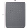 imageSuperio Ribbed Collection Lid for Decorative Plastic Open Home Storage Bins Organizer Baskets Medium Grey  for Organizing Closet Shelves Drawer Shelf 5 LiterLid  Large 1522 Liter