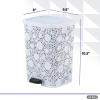 imageSuperio Step On Trash Can Beige 6 LiterWhite2 Pack