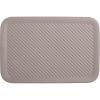 imageSuperio Ribbed Collection  Decorative Plastic Open Home Storage Bins Organizer Baskets Large Taupe 2 Pack Container Boxes for Organizing Closet Shelves Drawer Shelf 15 Liter16 QuartLid  Medium 5 Liter