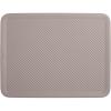 imageSuperio Ribbed Collection  Decorative Plastic Open Home Storage Bins Organizer Baskets Large Taupe 2 Pack Container Boxes for Organizing Closet Shelves Drawer Shelf 15 Liter16 QuartLid  Large 1522 Liter