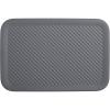 imageSuperio Ribbed Collection Lid for Decorative Plastic Open Home Storage Bins Organizer Baskets Medium Grey  for Organizing Closet Shelves Drawer Shelf 5 LiterLid  Medium 5 Liter