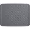 imageSuperio Ribbed Collection Lid for Decorative Plastic Open Home Storage Bins Organizer Baskets Medium Grey  for Organizing Closet Shelves Drawer Shelf 5 LiterLid  Large 1522 Liter