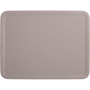 imageSuperio Ribbed Collection  Decorative Plastic Open Home Storage Bins Organizer Baskets Large Taupe 2 Pack Container Boxes for Organizing Closet Shelves Drawer Shelf 15 Liter16 QuartLid  Large 1522 Liter