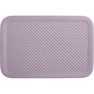 imageSuperio Ribbed Collection  Decorative Plastic Open Home Storage Bins Organizer Baskets XLarge Lilac Purple 1 Pack Container Boxes for Organizing Closet Shelves Drawer Shelf 22 Liter23 QuartLid  Medium 5 Liter