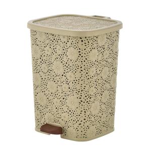 imageSuperio Step On Trash Can Beige 6 LiterBeige