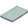 imageSuperio Microfiber Glass Cleaning Cloth Mirror ampamp Window Miracle Cloth Lint ampamp Streak Free Washable Large EcoFriendly for Electronics Cars Tv Screens Glasses Cleans with Plain Water 14x16 2GreenBlue