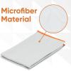 imageSuperio Microfiber Glass Cleaning Cloth Mirror ampamp Window Miracle Cloth Lint ampamp Streak Free Washable Large EcoFriendly for Electronics Cars Tv Screens Glasses Cleans with Plain Water 14x16 2Cream