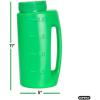imageIce Melt Salt Spreader Handheld Shaker for Lawn Seed Salt Ice Melt Deicer Shaker 2 Liter Adjustable Hole Size Handy for Lawn Seed Salt To DeiceGreen 2Pack