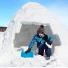 imageSnow Block Form Perforated Brick Mold  Red Sand Block Mold 11 Inch Kids Durable Outdoor Toys Winter Snow Fort Snow Castle Sand Box Beach Castle Sturdy and Well Designed By SuperioBlue Brick