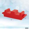 imageSnow Block Form Perforated Brick Mold  Red Sand Block Mold 11 Inch Kids Durable Outdoor Toys Winter Snow Fort Snow Castle Sand Box Beach Castle Sturdy and Well Designed By SuperioCrenellated Brick