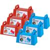 imageSnow Block Form Perforated Brick Mold  Red Sand Block Mold 11 Inch Kids Durable Outdoor Toys Winter Snow Fort Snow Castle Sand Box Beach Castle Sturdy and Well Designed By SuperioRed and Blue Brick