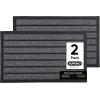 imageSuperio Front Door Mat for Entry IndoorOutdoor Rug Entryway Low Profile Heavy Duty Mat for High Traffic Area Inside Outside Home Shoe Scraper Doormat Easy to Clean 18 x 30 NaturalGrey