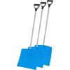 imageSuperio Kids Snow Shovel Plastic Small Shovel for Snow Removal with Wooden Handle Heavy Duty 12quot Blade Navy 1 PackBlue
