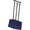 imageSuperio Kids Snow Shovel Plastic Small Shovel for Snow Removal with Wooden Handle Heavy Duty 12quot Blade Navy 1 PackNavy