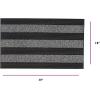 imageSuperio Natural Ribbed Coir Doormat 18X30quot Welcome Doormat Indoor Outdoor Entry Floor Mat Home Patio Garage Durable MaterialsGrey