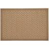 imageSuperio Non Slip Large Chevron Coir DoormatWelcome Entrance Floor Indoor and Outdoor Heavy Duty Waterproof Easy Clean LowProfile Mats for Entry Garage Patio High Traffic Areas 24x35 Natural