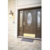 imageSuperio NonSlip Welcome Doormat for Entry Indoor Outdoor Heavy Duty Waterproof Easy Clean LowProfile Mats for Entry Garage Patio High Traffic Areas Natural Diamond Coir 18quotx30quotDiamond Coir  Grey