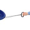 imageSuperio Pack of 2 Toboggan Snow Sleds for Kids and Adults 37quot Plastic Sleds with Pull Ropes and HandlesBlue