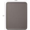 imageSuperio Ribbed Collection  Decorative Plastic Lidded Home Storage Bins Organizer Baskets XLarge Brown 1 Pack  22 Liter Stackable Container Box for Organizing Closet Shelves Drawer ShelfXLarge 22 Liter