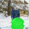 imageSuperio Round Saucer Snow Sleds for Kids and Adult Spiral Toddler Sled 26quot Avalanche Circle Jet Sled for Toddlers Age Plastic Sledding Disc Winter Snow Toys Fun for Kids and Adults 2PackGreen
