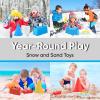 imageSuperio Sand Castle Beach Snow Toys for Kids  Snow Brick Maker Snow Fort Building Kit Block Perforated and Tower Shaper Trowel Snowball MakerBrick  Trowel Set