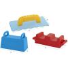 imageSuperio Sand Toy Molds Bundle  3Pack Sand Play Shape Molds Set Brick Mold Perforated Block Mold and Tower Mold for Building a Beach Castle or Sand Fort  Outdoor Toy for KidsBrick  Crenellated Brick  Trowel