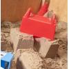 imageSuperio Sand Toy Molds Bundle  3Pack Sand Play Shape Molds Set Brick Mold Perforated Block Mold and Tower Mold for Building a Beach Castle or Sand Fort  Outdoor Toy for KidsBrick  Cone  Crenellated Brick