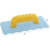 imageSuperio Sand and Snow Kids Tools Set 2Pack Trowels Bundle  Yellow and Light Blue Play Toys Build Sand Castle Beach Mansion Snow FortRectangle Trowel