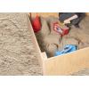 imageSuperio Sand and Snow Kids Tools Set 2Pack Trowels Bundle  Yellow and Light Blue Play Toys Build Sand Castle Beach Mansion Snow FortTriangle Trowel
