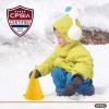 imageSuperio Sandcastle Building Kit  Sand Toys Sand and Beach Fun for Kids and Adults  Snow Brick Maker Igloo Snow Block Form for Snow Forts or Sandbox Play  Summer Outdoor Beach EssentialsBlue Cone