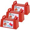 imageSuperio Sandcastle Building Kit  Sand Toys Sand and Beach Fun for Kids and Adults  Snow Brick Maker Igloo Snow Block Form for Snow Forts or Sandbox Play  Summer Outdoor Beach EssentialsRed