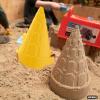 imageSuperio Sandcastle Building Kit  Sand Toys Sand and Beach Fun for Kids and Adults  Snow Brick Maker Igloo Snow Block Form for Snow Forts or Sandbox Play  Summer Outdoor Beach EssentialsYellow Cone