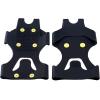 imageSuperio Snow Ice Cleats Snow Grips Shoe and Boot Cleats Easy SlipOn Grip Rubber 6 AntiSlip Studs Protection Hike or Walk Traction Cleat Rubber Spikes Ice Snow Mud Teeth X Large