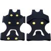 imageSuperio Snow Ice Cleats Snow Grips Shoe and Boot Cleats Easy SlipOn Grip Rubber 6 AntiSlip Studs Protection Hike or Walk Traction Cleat Rubber Spikes Ice Snow Mud Teeth X Large