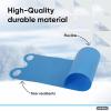 imageSuperio Snow Slider Mat Flexible Snow Sled Flying Carpet Roll up Sleds for Kids 36quot Lightweight Plastic Snowboard Sled2 PackBlue