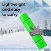 imageSuperio Snow Slider Mat Flexible Snow Sled Flying Carpet Roll up Sleds for Kids 36quot Lightweight Plastic Snowboard Sled2 PackGreen