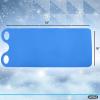 imageSuperio Snow Slider Mat Flexible Snow Sled Flying Carpet Roll up Sleds for Kids and Adults 54quot Lightweight Portable Plastic Snowboard Sled 3 Pack Blue