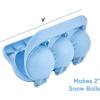 imageSuperio Snowball Maker Snow Toys for Kids Snow Ball Shape Outdoor Winter SportBlue