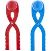 imageSuperio Snowball Maker Snow Toys for Kids Snow Ball Shape Outdoor Winter SportRedBlue