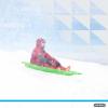 imageSuperio Toboggan Snow Sled for Kids and Adults Heavy Duty Plastic Slider with Handles and Hole for Pull Ropes Kid and Adult Winter FunGreen