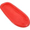imageSuperio Toboggan Snow Sled for Kids and Adults Heavy Duty Plastic Slider with Handles and Hole for Pull Ropes Kid and Adult Winter FunRed