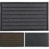 imageSuperio Front Door Mat for Entry IndoorOutdoor Rug Entryway Low Profile Heavy Duty Mat for High Traffic Area Inside Outside Home Shoe Scraper Doormat Easy to Clean 18 x 30 NaturalGrey