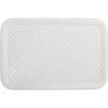 imageSuperio Ribbed Collection  Superio Lid for Decorative Plastic Open Home Storage Bins Organizer Baskets Medium White  for Organizing Closet Shelves Drawer Shelf 5 Liter