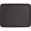imageSuperio Ribbed Collection Lid for Decorative Plastic Open Home Storage Bins Organizer Baskets Large Brown  for Organizing Closet Shelves Drawer Shelf 1522 Liter